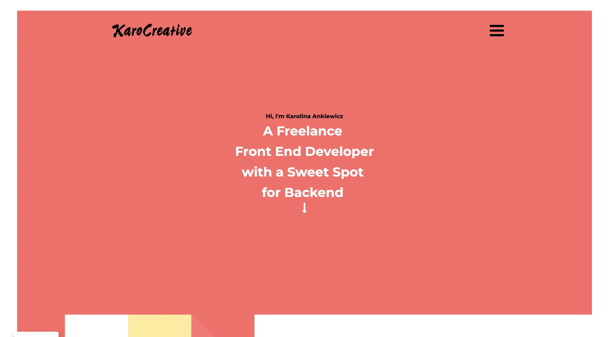 page screenshot