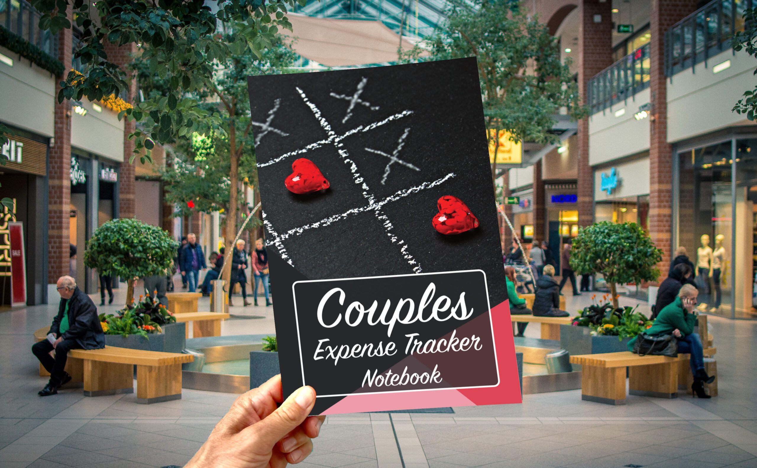 Couples Expense Tracker in Hand