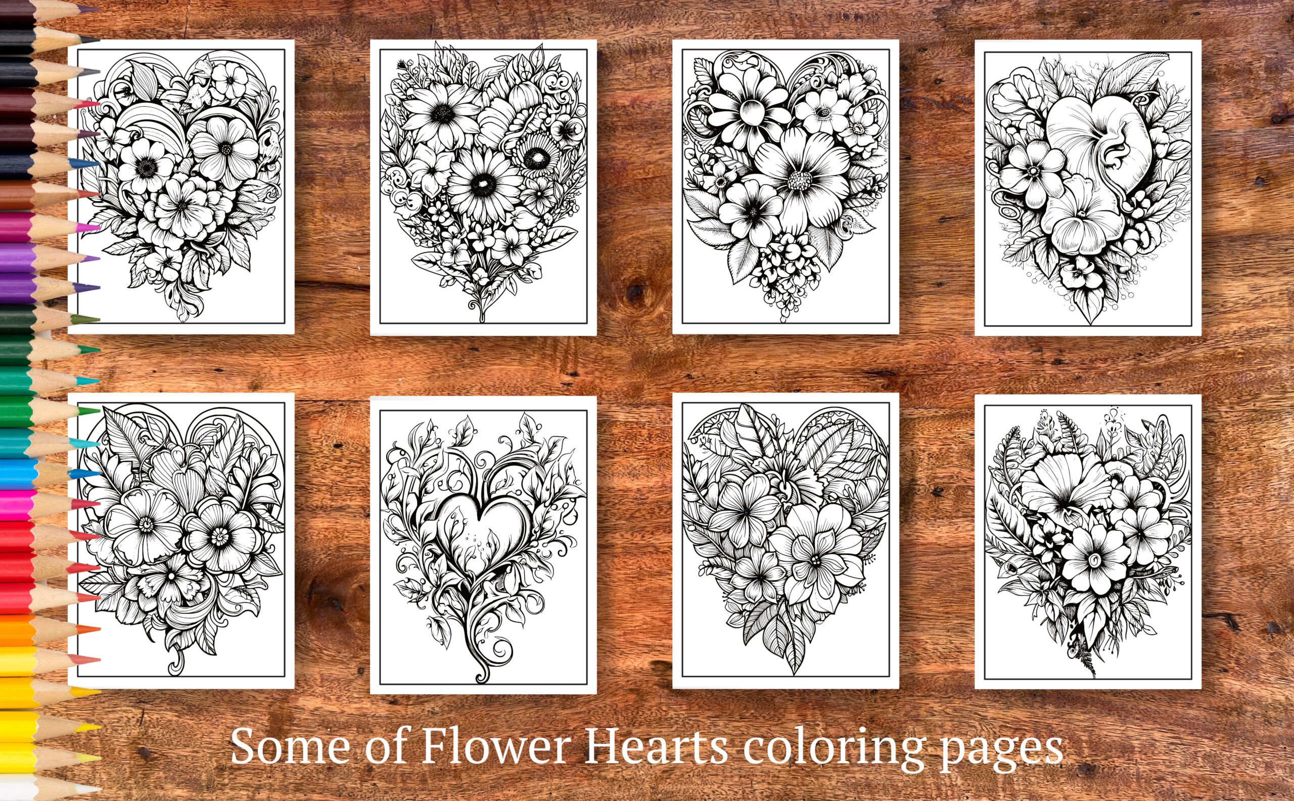 coloring book sample pages