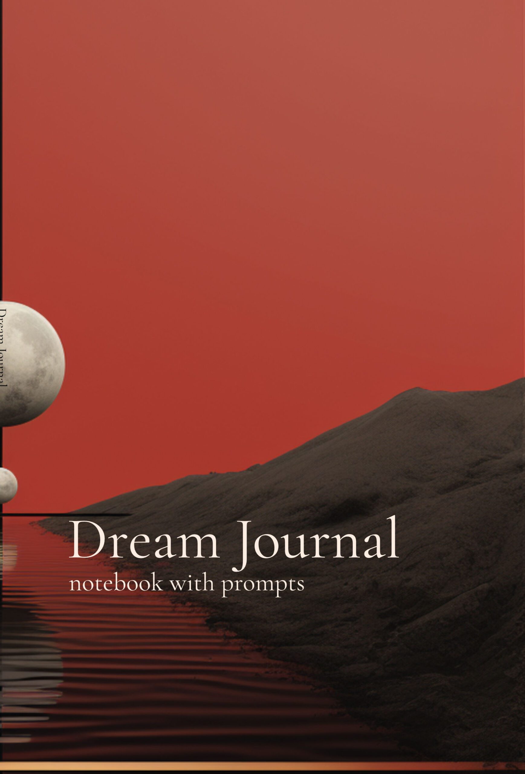 Dream Journal Notebook with Prompts Cover