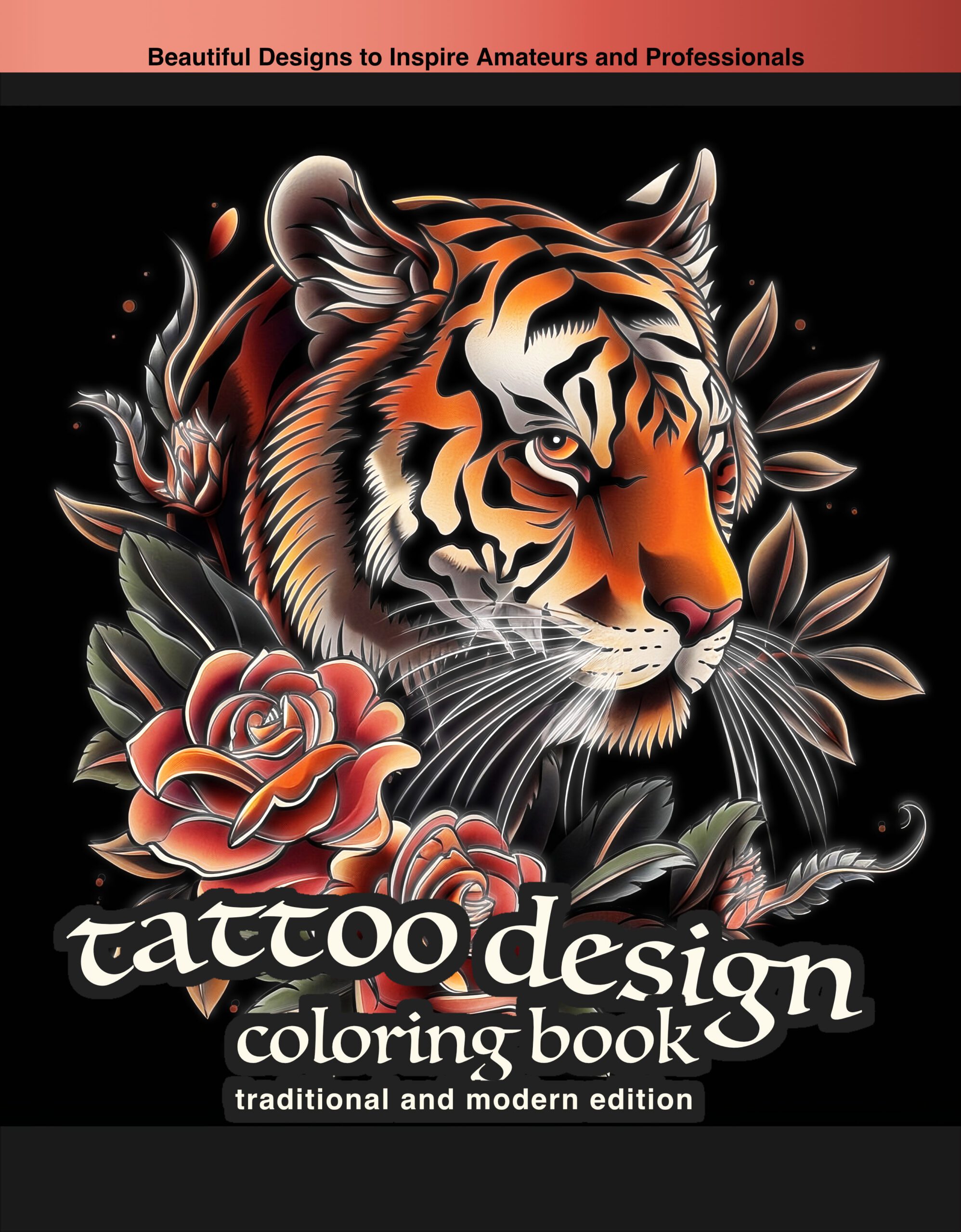 Tattoo Design Coloring Book